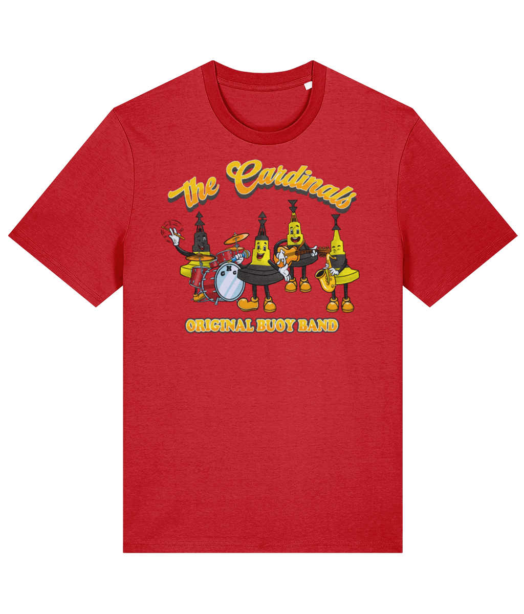 Organic cotton unisex t-shirt (The Cardinals) buoy band