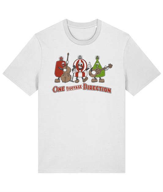 Organic cotton unisex t-shirt (One Buoy Direction)