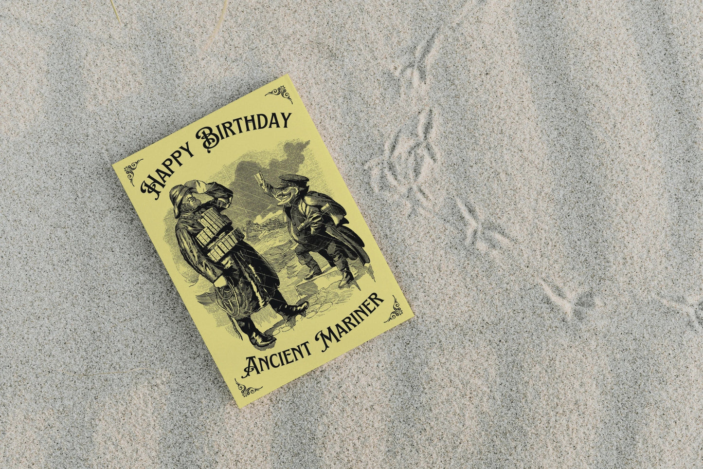 Nautical Birthday Card, Ancient mariner Great Harbour Gifts
