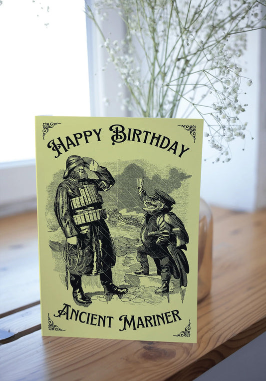 Nautical Birthday Card, Ancient mariner Great Harbour Gifts