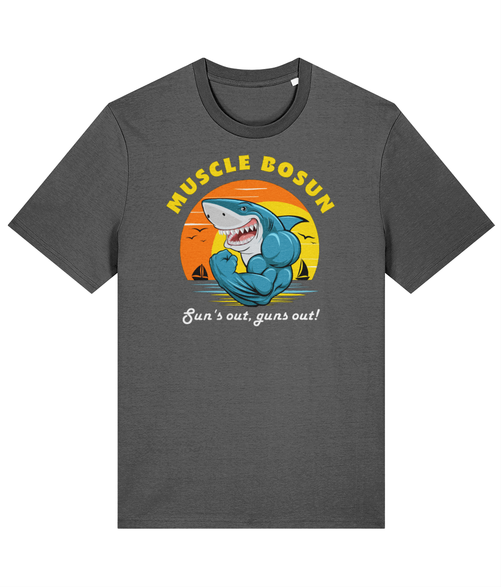 Organic cotton unisex t-shirt (Muscle bosun) Great Harbour Gifts