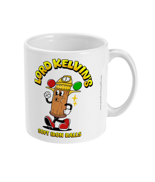 Lord Kelvin's soft iron balls (1930s compass binnacle cartoon)