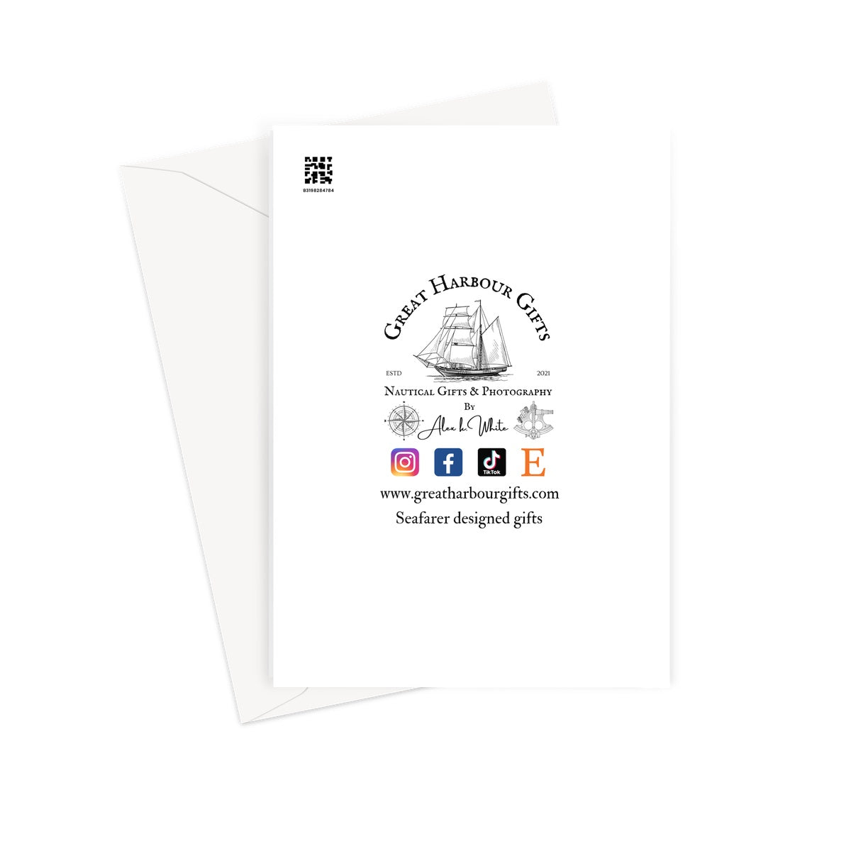 Romantic substitute flag card (There's no substitute for someone like you!) Great Harbour Gifts