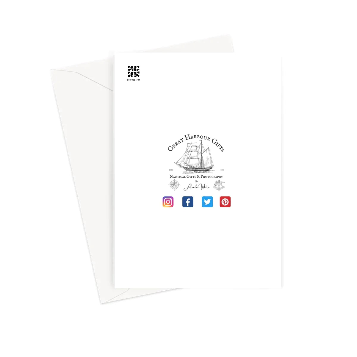 Sailors Eye Test Greetings Card, Any occasion Great Harbour Gifts