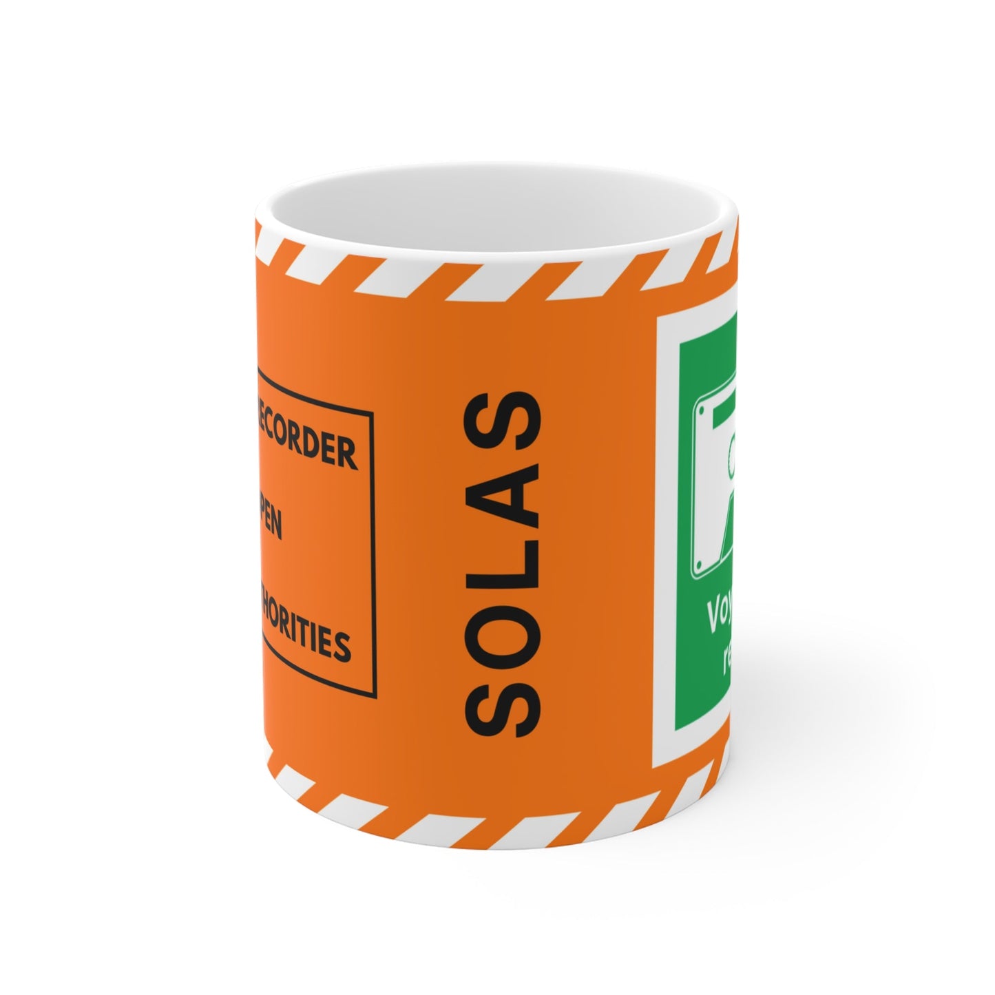 Voyage data recorder (VDR) passenger ship mug Great Harbour Gifts