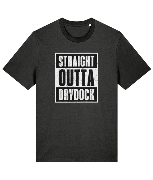 Organic cotton unisex t-shirt (STRAIGHT OUTTA DRYDOCK)