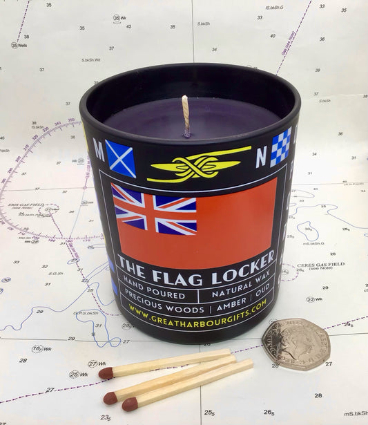 200g natural wax candle (The flag locker)