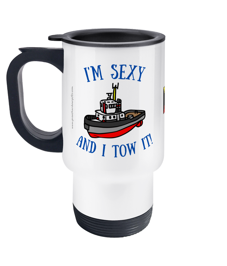 Funny travel mugs Great Harbour Gifts