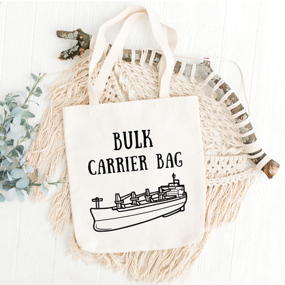 Organic cotton 'strong' tote bag (Bulk carrier bag)