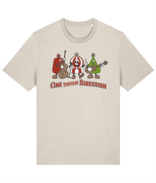 Organic cotton unisex t-shirt (One Buoy Direction)