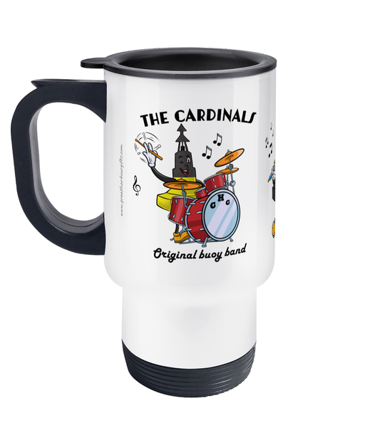 Travel Mug, Cardinal buoy band 'The Cardinals'