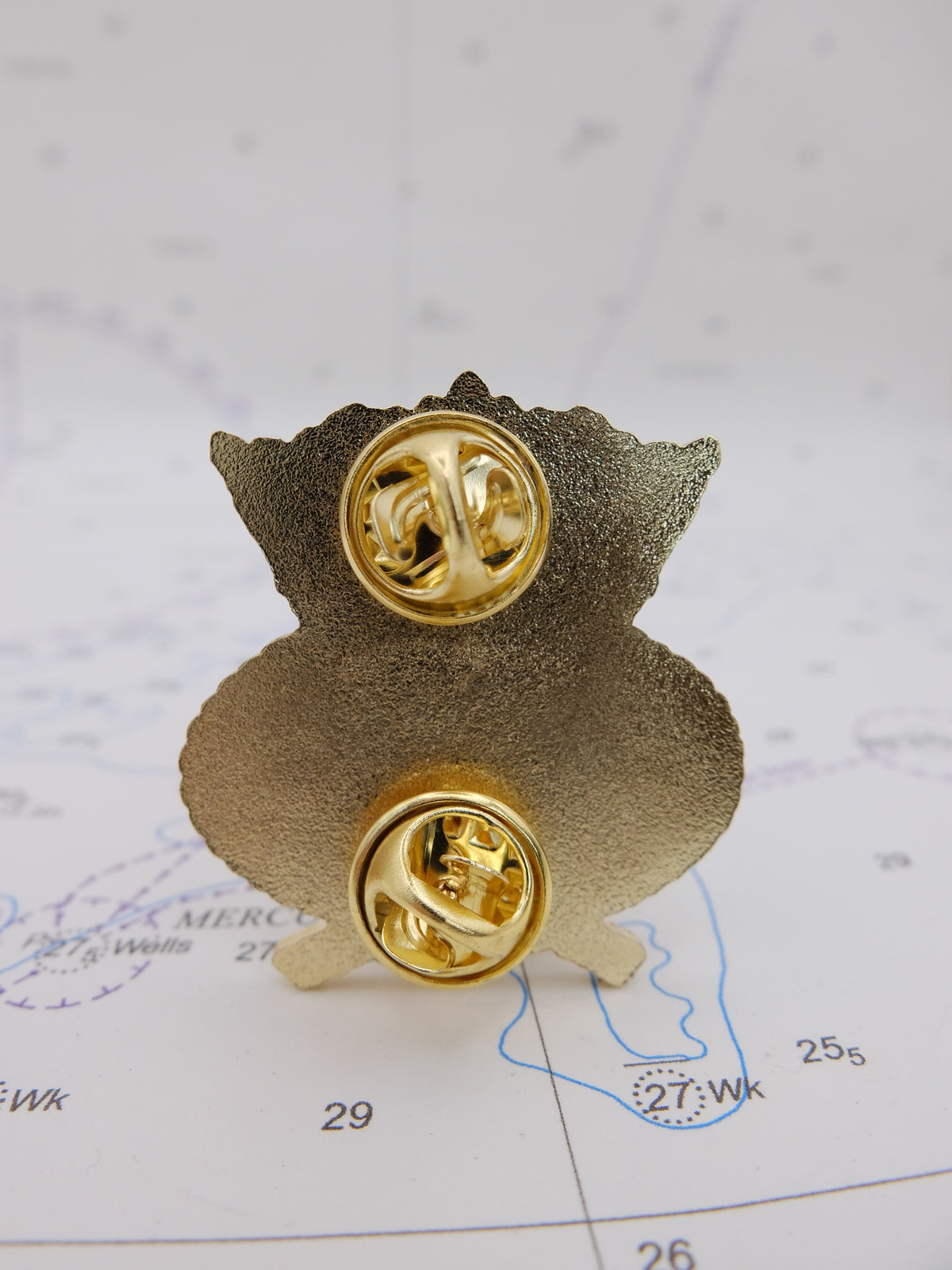 Enamel pin badge (Merchant Navy Crest)