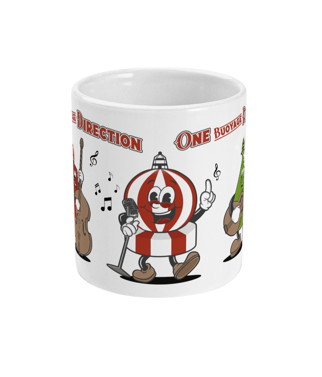 Buoy band mug, 'One Buoyage Direction'