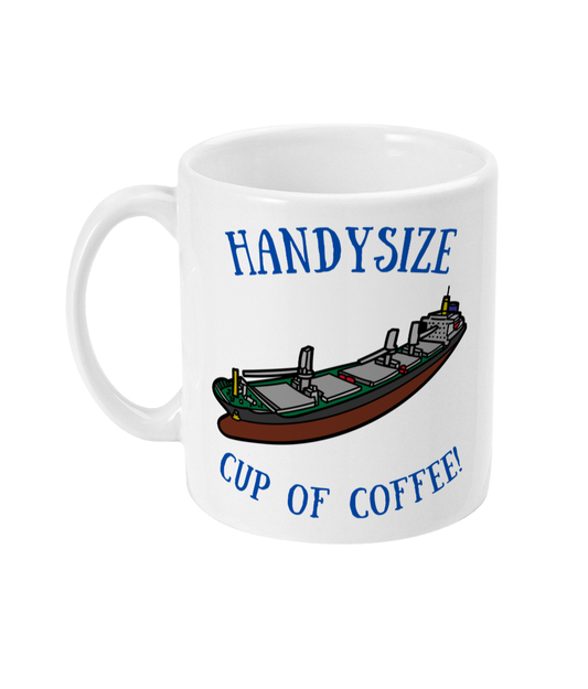Funny handysize bulk carrier mug Great Harbour Gifts