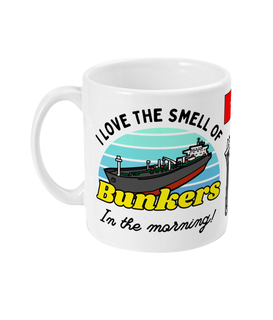 Marine engineer mug (I love the smell of bunkers in the morning!) Great Harbour Gifts
