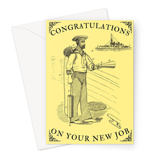 Nautical New Job Card Great Harbour Gifts