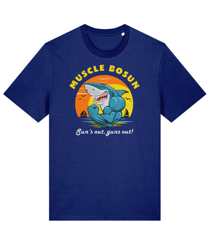 Organic cotton unisex t-shirt (Muscle bosun) Great Harbour Gifts