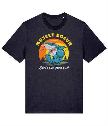 Organic cotton unisex t-shirt (Muscle bosun) Great Harbour Gifts