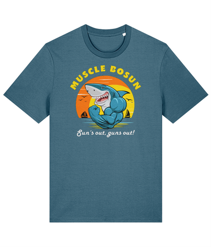 Organic cotton unisex t-shirt (Muscle bosun) Great Harbour Gifts