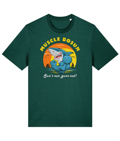 Organic cotton unisex t-shirt (Muscle bosun) Great Harbour Gifts
