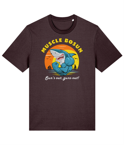 Organic cotton unisex t-shirt (Muscle bosun) Great Harbour Gifts