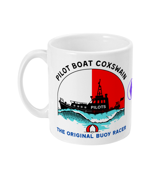 Pilot boat coxswain mug, (The original 'buoy' racer) Great Harbour Gifts