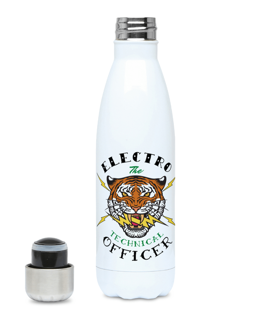 Sailor tattoo Insulated bottle, Electro technical officer ETO. Great Harbour Gifts