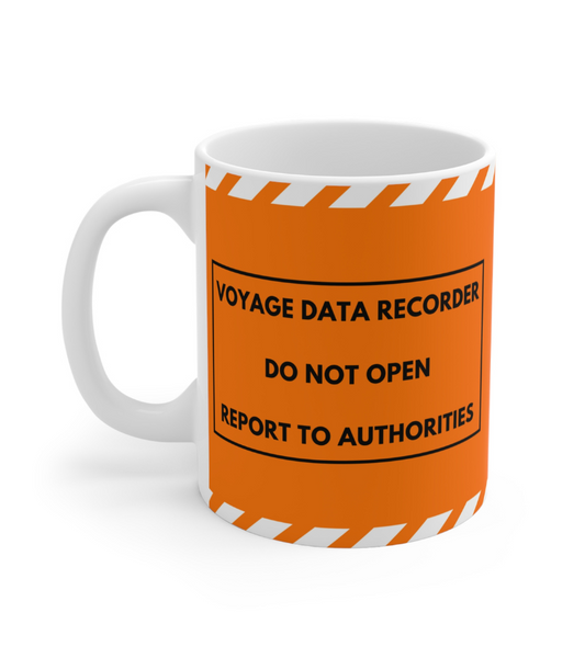 Voyage data recorder (VDR) passenger ship mug Great Harbour Gifts